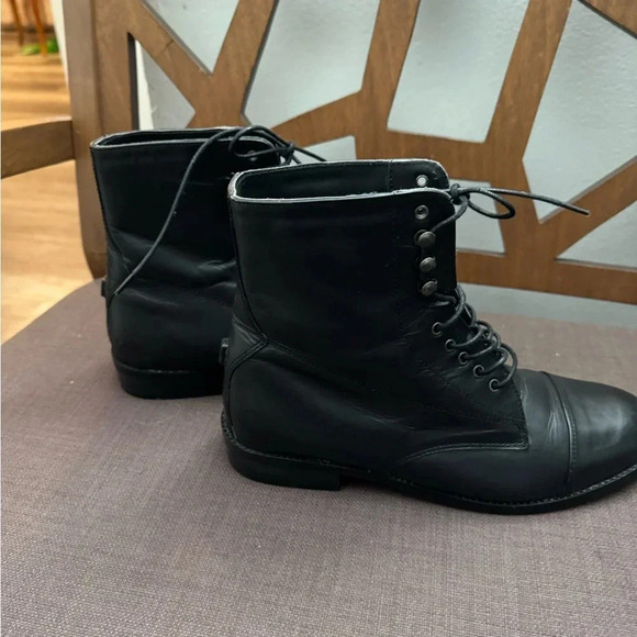 MIDDLEBURG Tall Black Vegan Leather
 Riding Boots Size 9.5 - Picture 6 of 13